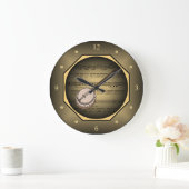 Grande Horloge Ronde Clock-tagon (Maison)