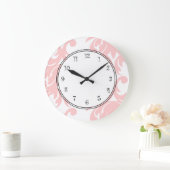 Grande Horloge Ronde Clocks de Damask (Maison)
