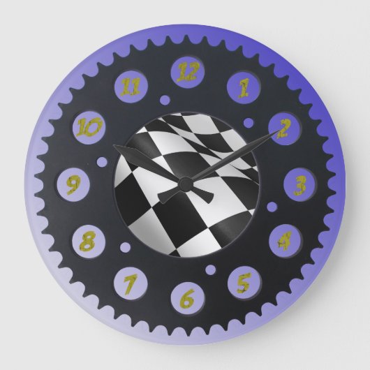 GRANDE HORLOGE RONDE CLOCKS DE SPROCKET. (Recto)
