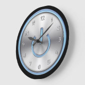 Grande Horloge Ronde Clocks de Wall Decor (Angle)