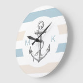 Grande Horloge Ronde Clocks de Wall Decor (Angle)