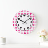 Grande Horloge Ronde Clocks de Wall moderne (Maison)