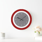 Grande Horloge Ronde Clocks modernes de Kitchen (Maison)