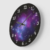 Grande Horloge Ronde Cluster de galaxie violette (Angle)