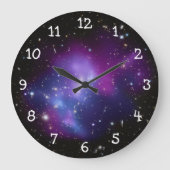 Grande Horloge Ronde Cluster de galaxie violette (Recto)