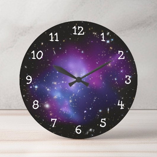 Grande Horloge Ronde Cluster de galaxie violette