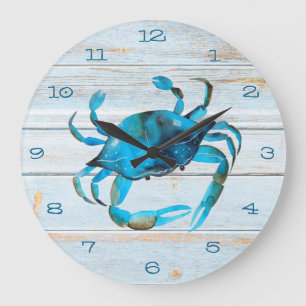 Grande Horloge Ronde Coastal Rustic Beach
