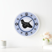 Grande Horloge Ronde Cocker Spaniel (Maison)