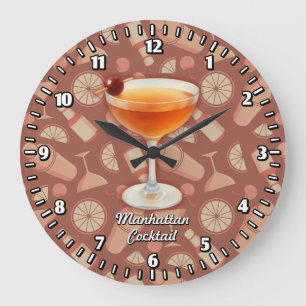 Grande Horloge Ronde Cocktail Manhattan