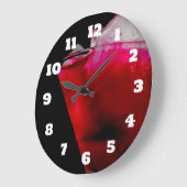 Grande Horloge Ronde Cocktail Refreshing Red and Pink (Angle)