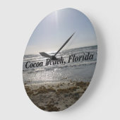 Grande Horloge Ronde Cocoa Beach Clock (Angle)
