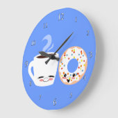 Grande Horloge Ronde Coffee and Doughnut (Angle)
