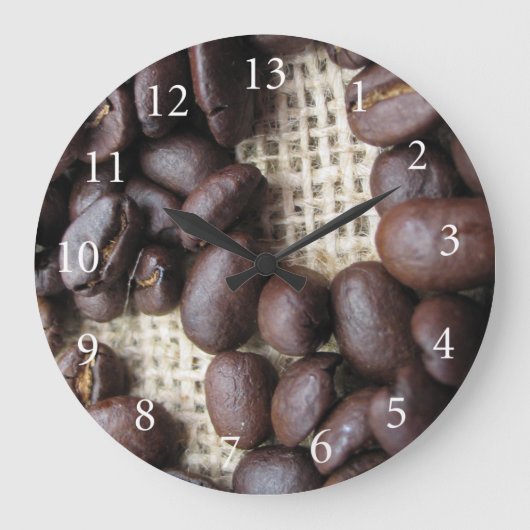 Grande Horloge Ronde Coffee Bean (Recto)
