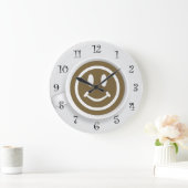 Grande Horloge Ronde Coffee Kitchen Wall Clocks (Maison)