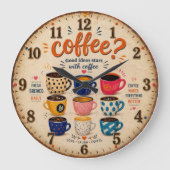 Grande Horloge Ronde Coffee Lovers (Recto)