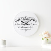 Grande Horloge Ronde Coffee & Vegetables Ad (Maison)