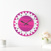 Grande Horloge Ronde Cogged 01 - Pink Sky (Maison)