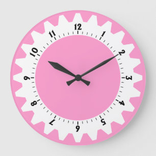 Grande Horloge Ronde Cogged 01 - Rose