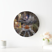 Grande Horloge Ronde Collecter une ville futuriste (Maison)