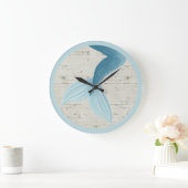 Grande Horloge Ronde Collection peinte de sirène (Maison)