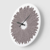 Grande Horloge Ronde Collection Roseplatine® (Angle)