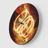 Grande Horloge Ronde coller (Angle)