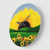 GRANDE HORLOGE RONDE COLLINE DU SOL (Angle)