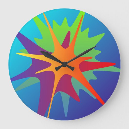Grande Horloge Ronde Colorful (Recto)