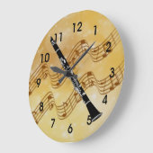 Grande Horloge Ronde Colorful Clarinet (Angle)