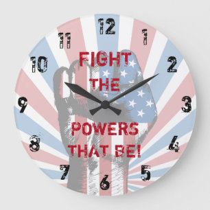 Grande Horloge Ronde Combattre Les Puissances Qui Seront !