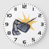 Grande Horloge Ronde Communications téléphoniques (Recto)