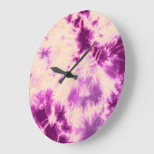 Grande Horloge Ronde Composition de teinture de type #7 par Michael Mof (Angle)