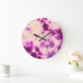 Grande Horloge Ronde Composition de teinture de type #7 par Michael Mof (Maison)