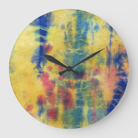 Grande Horloge Ronde Composition du colorant type n° 5 par Michael Moff (Recto)