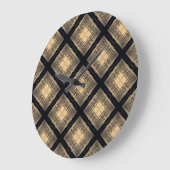 Grande Horloge Ronde Computer Keys Pattern (Angle)