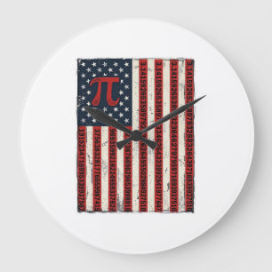 Grande Horloge Ronde Conception de chemise pour professeur de mathémati