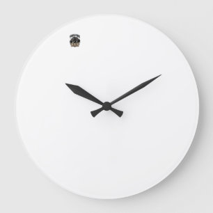 Grande Horloge Ronde Conception de chemise vectorielle vintage Papa Mon