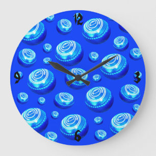 Grande Horloge Ronde Conception de peintures à l'huile pour le Blue La