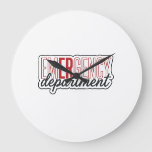 Grande Horloge Ronde Conception de t-shirt de typographie du service de