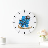 Grande Horloge Ronde Conception des dés de sorcier (Maison)
