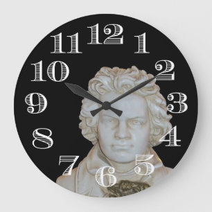 Grande Horloge Ronde Conception d'horloge de Beethoven
