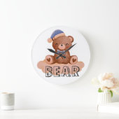 Grande Horloge Ronde Conception sans titre (Maison)