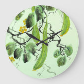 Grande Horloge Ronde Concombre chinois (Recto)