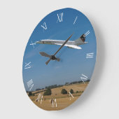 Grande Horloge Ronde Concorde à Harvest Time (Angle)