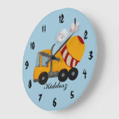 Grande Horloge Ronde Concrete mixer (Angle)