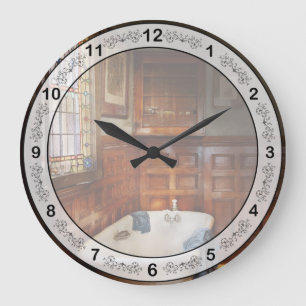 Grande Horloge Ronde Consommateur - Temps de bain