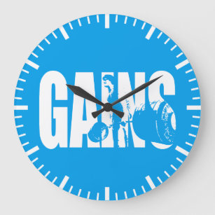 Grande Horloge Ronde "Construction corporelle" - GAINS