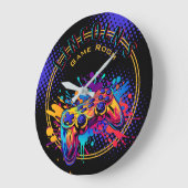 Grande Horloge Ronde Contrôleur de jeu vidéo (Angle)