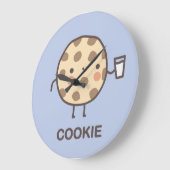 Grande Horloge Ronde Cookie (Angle)