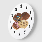 Grande Horloge Ronde Cookie (Angle)